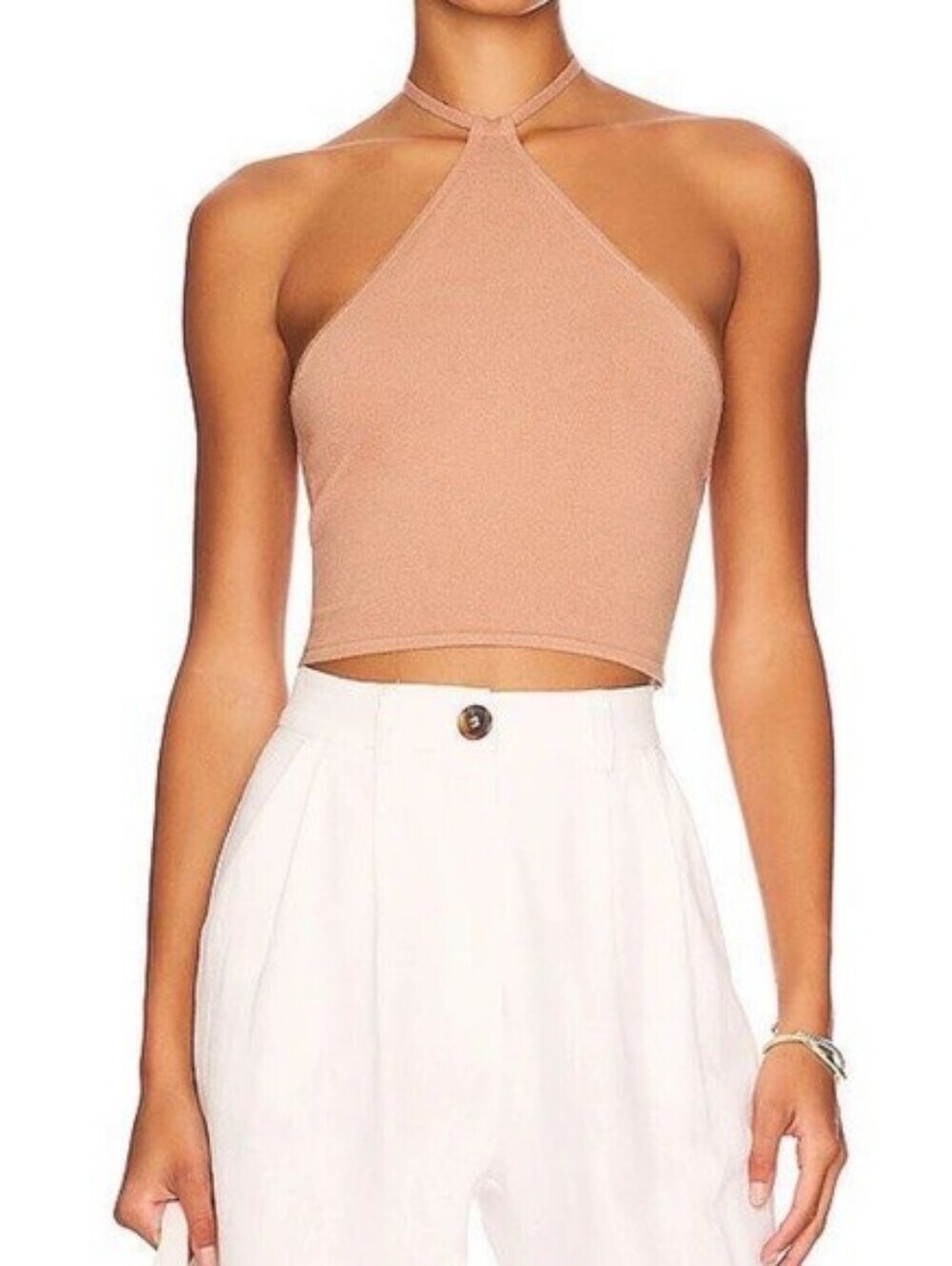 WeWoreWhat Knit Halter Top